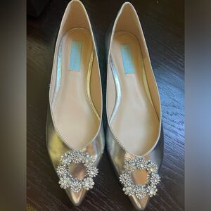Betsey Johnson Diana Jewled flat